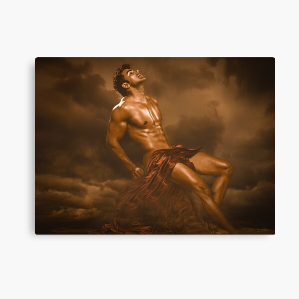 Young God Harrie Canvas Print
