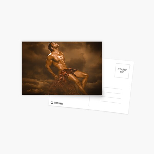 Young God Harrie Postcard