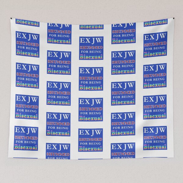 Item preview, Ex JW Shunned for being bisexual -  Ex jehovahs witness designed and sold by ExJWMerchandise.