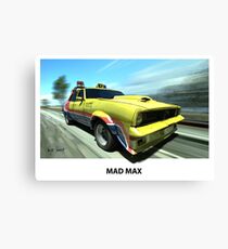 MAD MAX Canvas Print