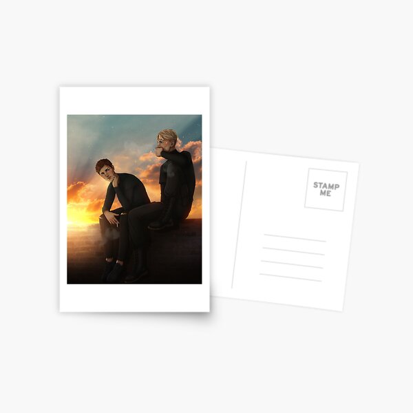 All for the game - Rooftops Postcard