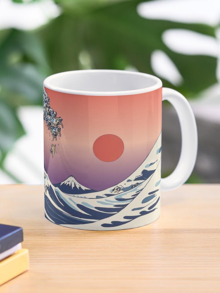 Swell Coffee Mug by Huebucket