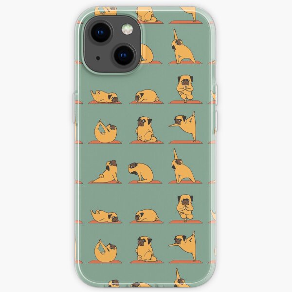 Pug Yoga iPhone Soft Case