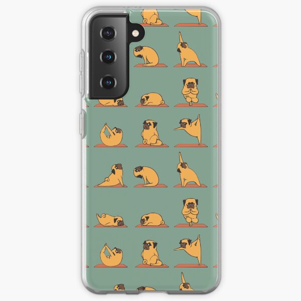 Pug Yoga Samsung Galaxy Soft Case