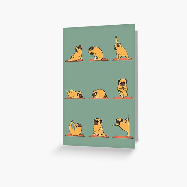 Item preview, Pug Yoga designed and sold by Huebucket.