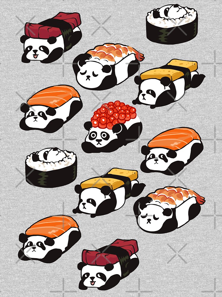 SUSHI PANDA by Huebucket