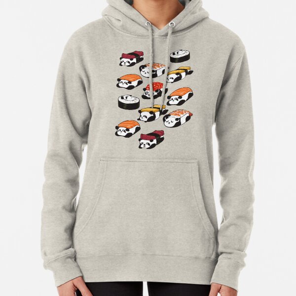 SUSHI PANDA Pullover Hoodie