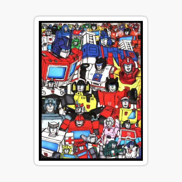 transformers autobots Sticker