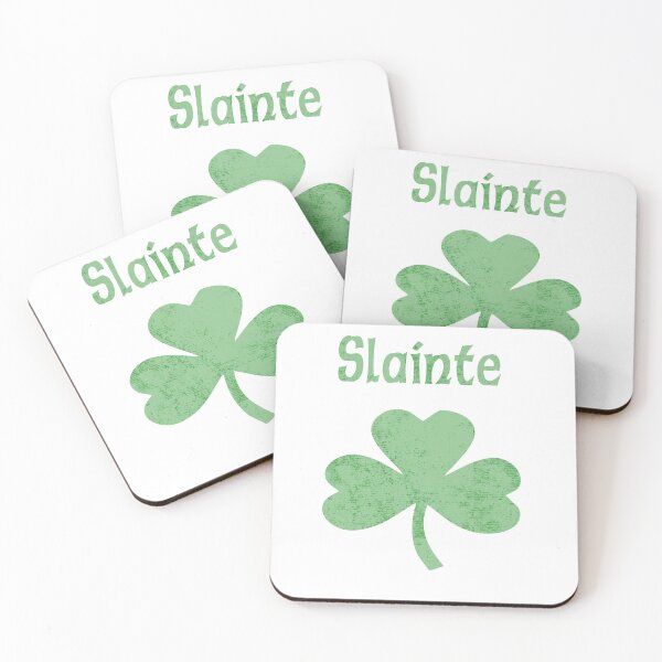 Item preview, Slainte Cheers Health Shamrock St. Patricks Day Irish Ireland Celtic designed and sold by funnytshirtemp.