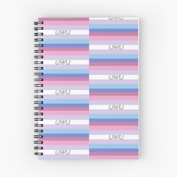 Item preview, Bigender Pride - uwu Edition designed and sold by Mickey Kyan.