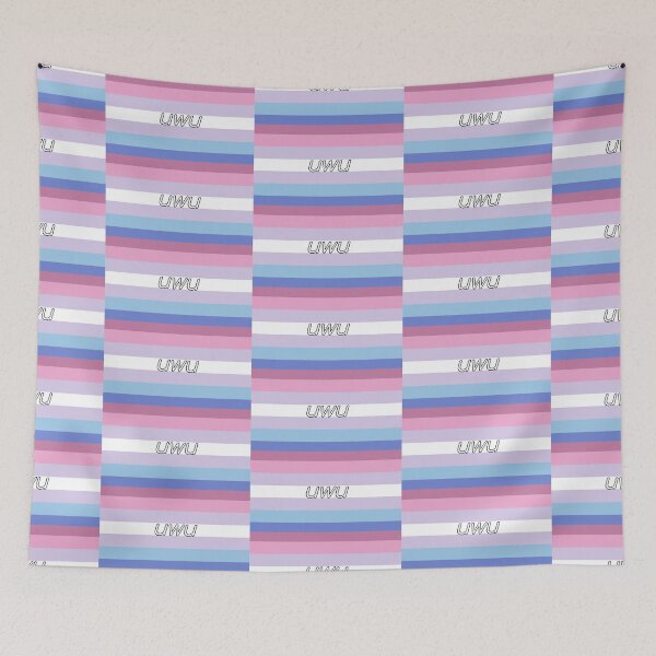 Item preview, Bigender Pride - uwu Edition designed and sold by Mickey Kyan.