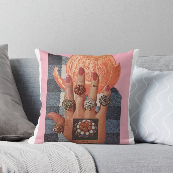 Item preview, collage, pink, orange, surrealism, new designed and sold by heymoe.