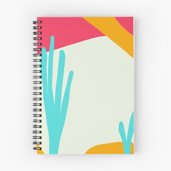 Item preview, Colorful Desert Abstract in Orange, Bright Pink, and Turquoise  designed and sold by kierkegaard.