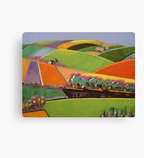 In the Beginning there was Orange - Moorooduc - SOLD Canvas Print