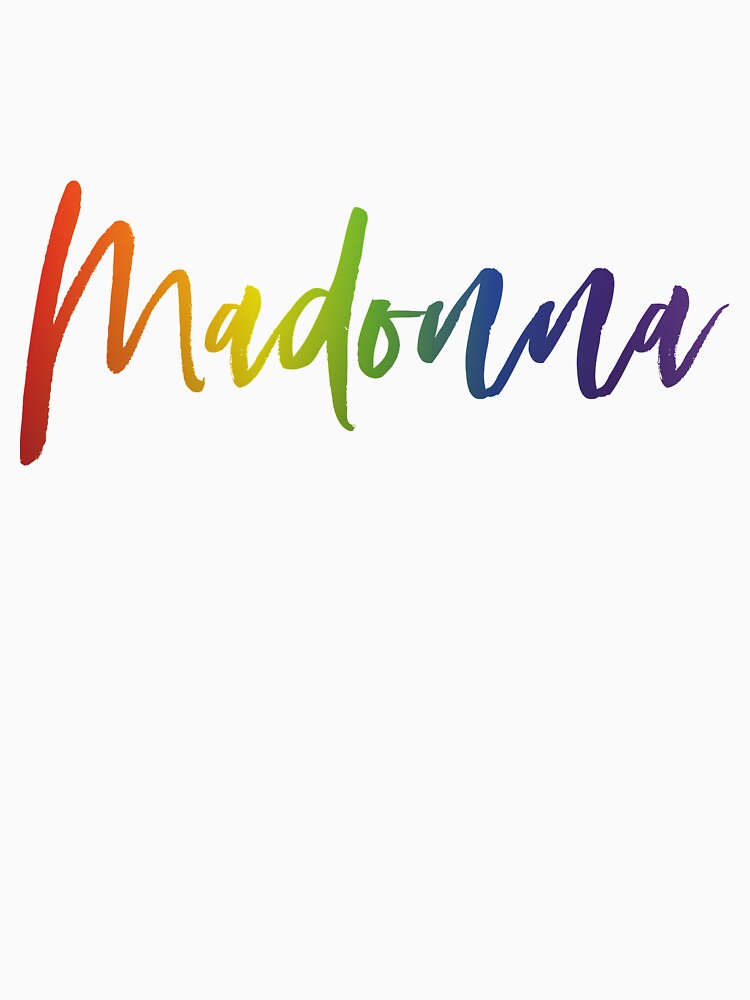 Discover Madonna Gay Icon Pride Rainbow Essential T-Shirt