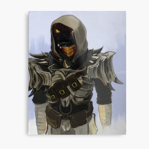 Feasts in Shadow Metal Print