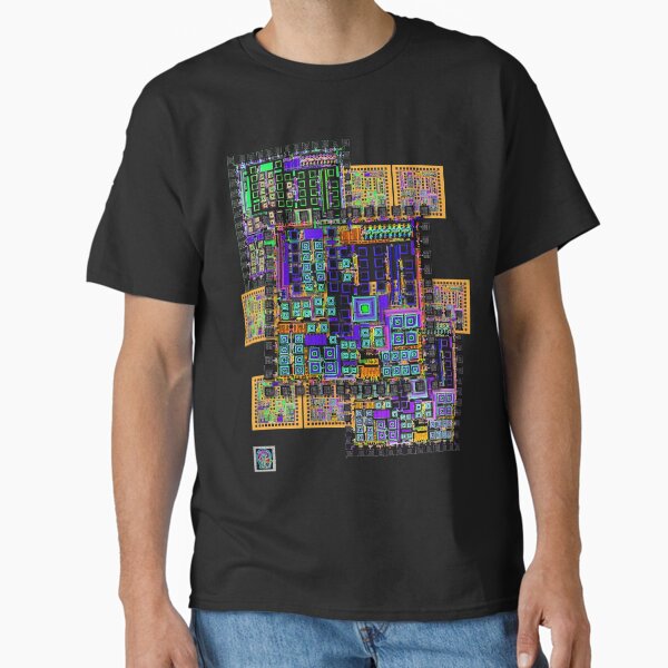 Item preview, "Integrated Circuit Custom"© designed and sold by Lisa Clark - Thinker Collection STEM Art and MORE.