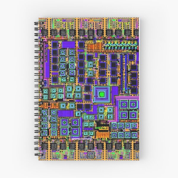 Item preview, "Integrated Circuit Custom"© designed and sold by Lisa Clark - Thinker Collection STEM Art and MORE.