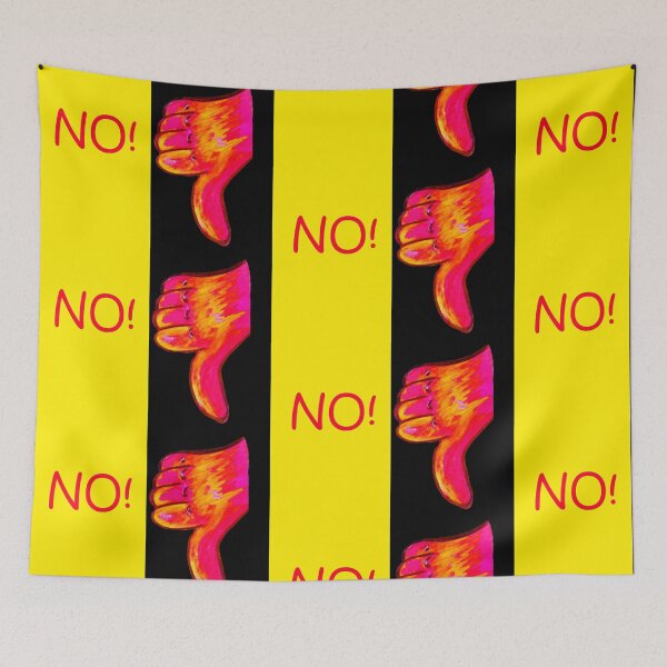 Item preview, Thumbs Down NO! designed and sold by EloiseArt.