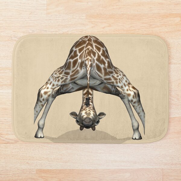 Childish Giraffe Bath Mat