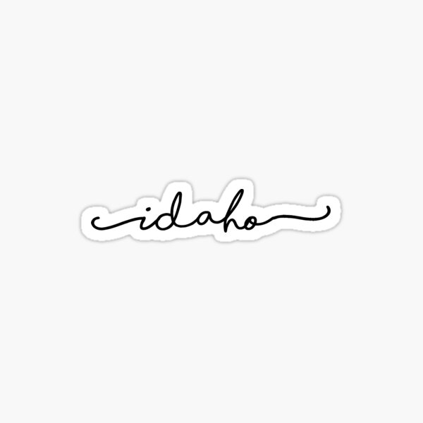 Idaho Sticker