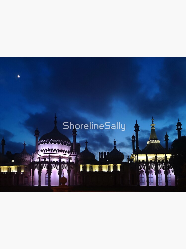 "Brighton Pavilion by night" Sticker for Sale by ShorelineSally Redbubble