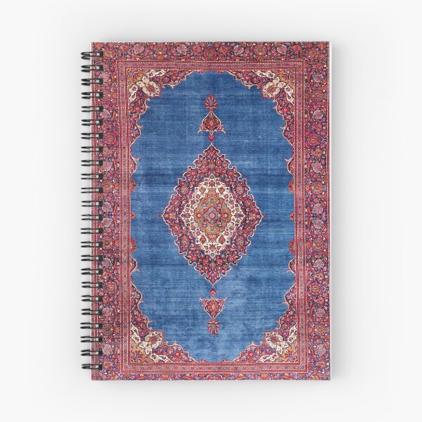 Item preview, Silk Kashan Central Persian Rug Print  designed and sold by Vicky Brago-Mitchell®.