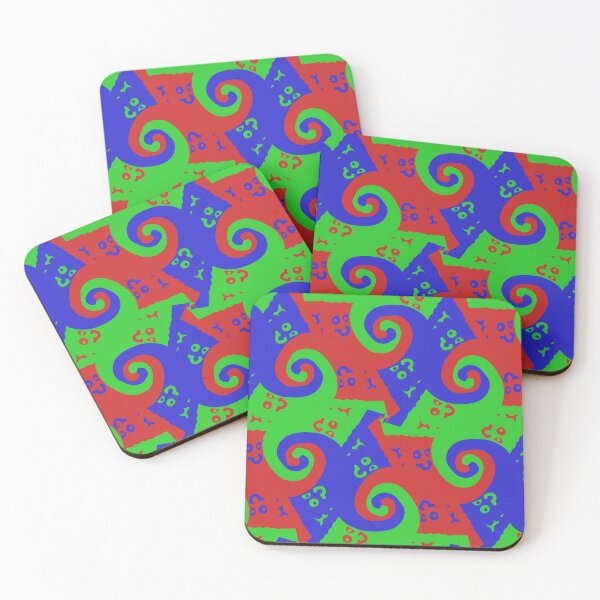 Item preview, ¿Bailando Alien Monkey Friends? designed and sold by weavernap.