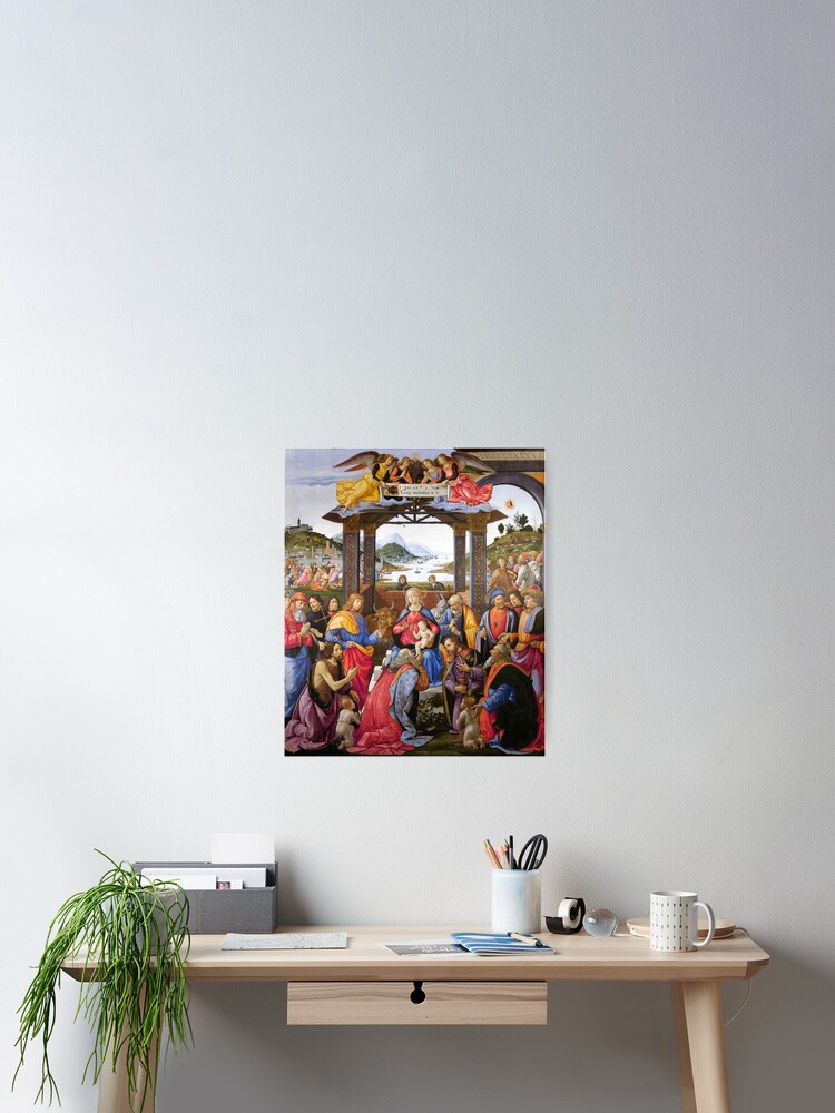 Andrea Mantegna Adoration of the Magi Wall Art Poster Print