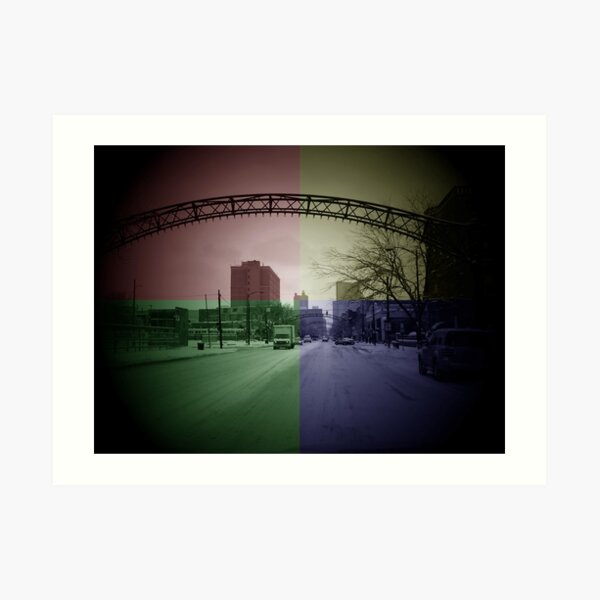 Colorful High Art Print