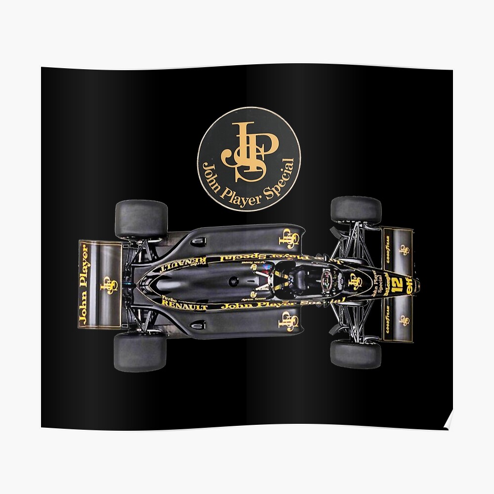 Ayrton Senna F1 JPS John PLayer Special POSTER 