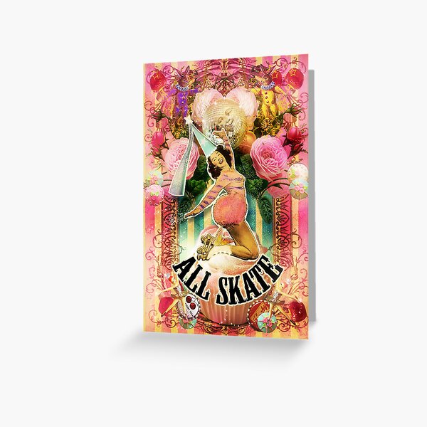 All Skate Greeting Card