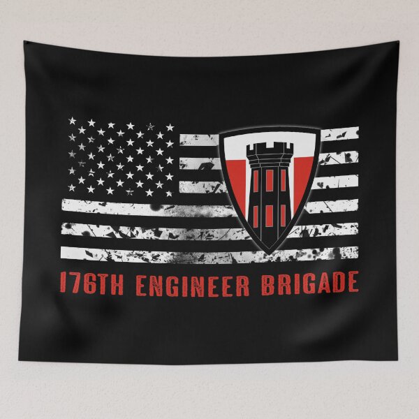 Item preview, 176th Engineer Brigade designed and sold by Jared Davies.