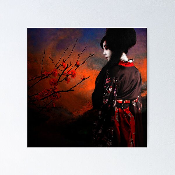 Item preview, Geisha with Quince - resubmit designed and sold by Jeff Burgess.