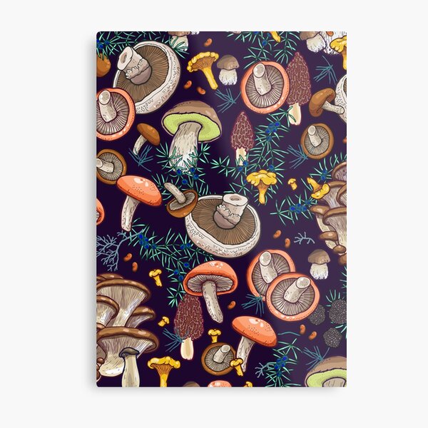 Dark dream forest Metal Print