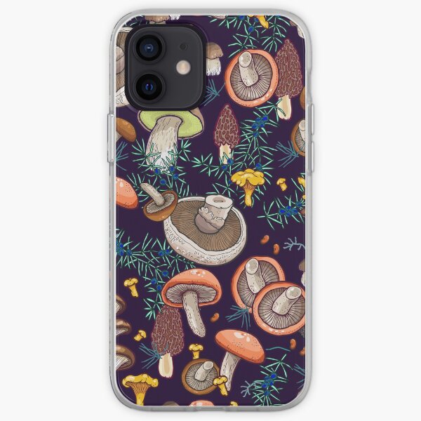 Forêt de rêve sombre Coque souple iPhone