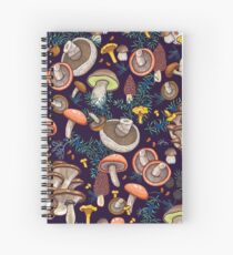 Dark dream forest Spiral Notebook