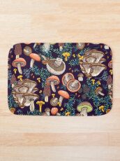Dark dream forest Bath Mat