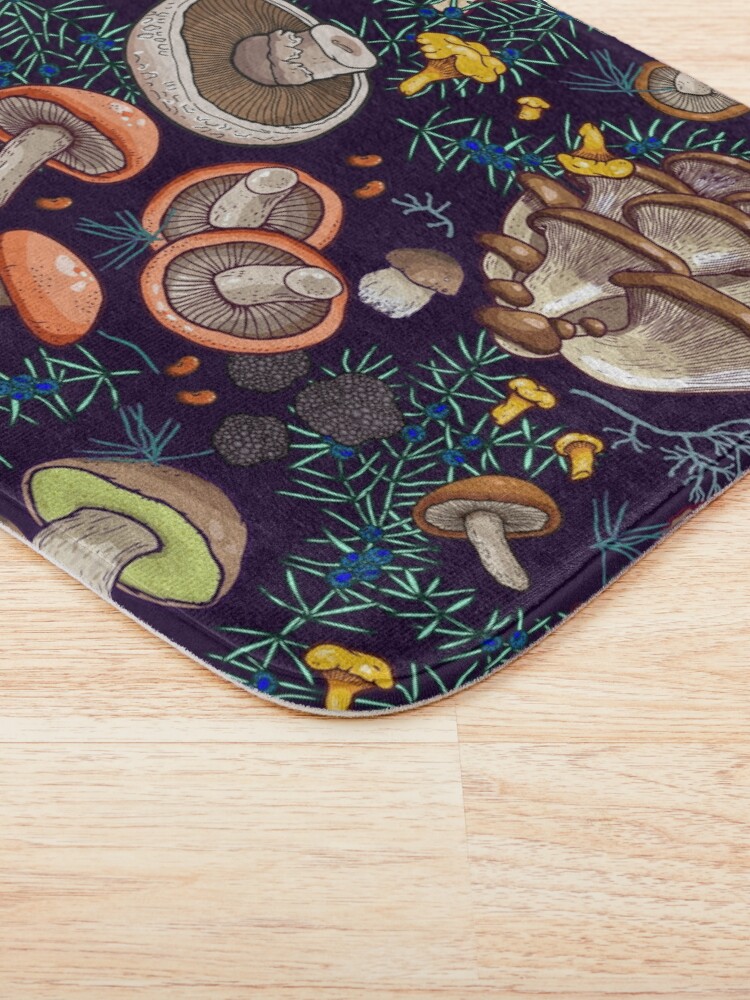 Alternate view of Dark dream forest Bath Mat