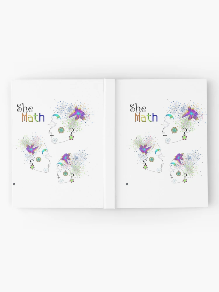 Thumbnail 2 of 3, Journal, "She Math Multi"© designed and sold by Lisa Clark - Thinker Collection STEM Art and MORE.