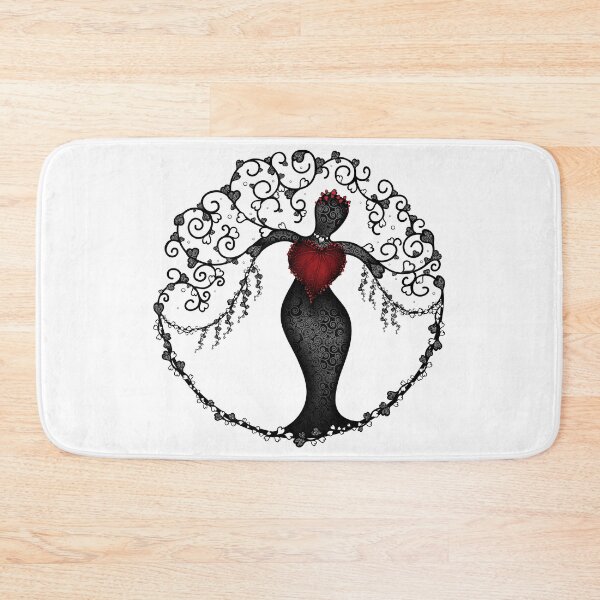 Item preview, Tree Of Hearts - Black & White designed and sold by serenaking.