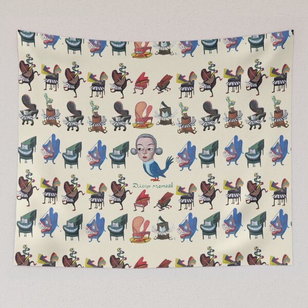 Item preview, Pianos and Mozart bird  designed and sold by Diego Manuel Rodriguez.