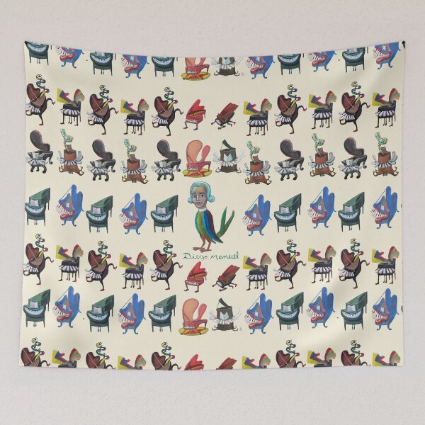 Item preview, Pianos and Mozart bird 3 designed and sold by Diego Manuel Rodriguez.