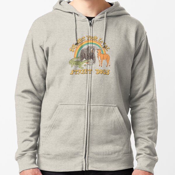 Street Dogs Zipped Hoodie