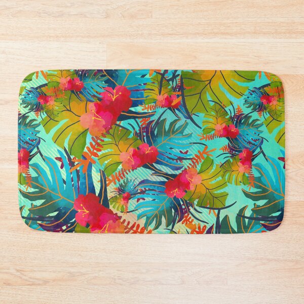 Item preview, Bright Tropical Floral Print B designed and sold by Makanahele.