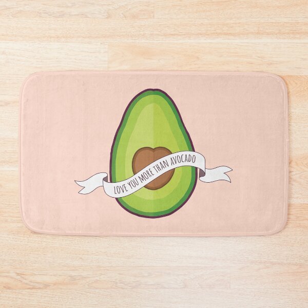Item preview, Love You More Than Avocado designed and sold by Daisy Beatrice.