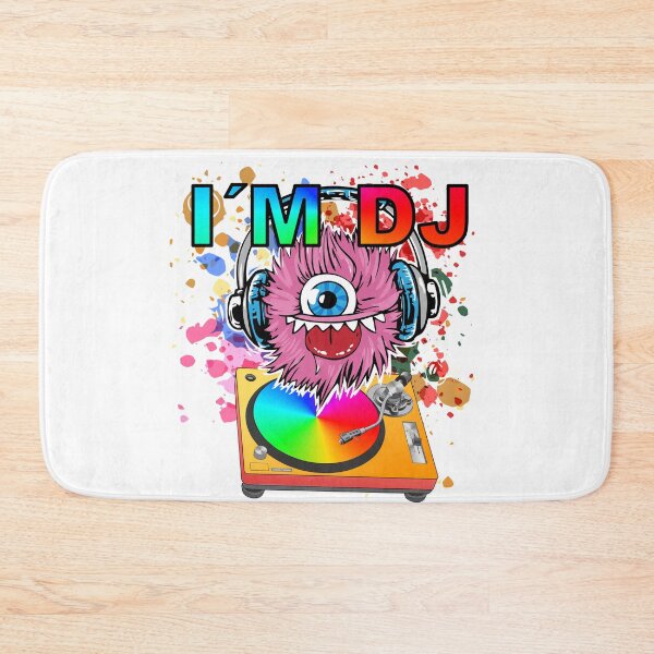 Item preview, I'm a DJ Monster Party hang up Deejay designed and sold by NixBob.