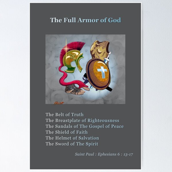 Shield and Sword Key Ring Armor of God Shield of Faith 