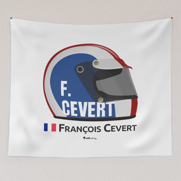 Item preview, Francois Cevert - helmet designed and sold by JageOwen.