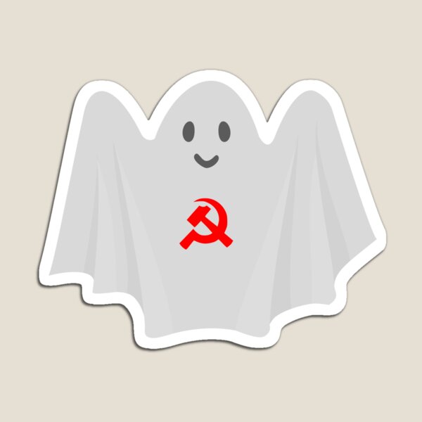 Vista previa del artículo con la obra «El fantasma del comunismo Anticapitalismo Comunista Socialista», diseñado y vendido por Creekman Designs.